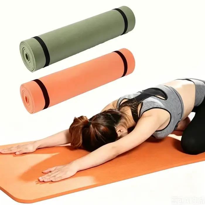 Tapis de fitness antidérapant pour exercices de Pilates