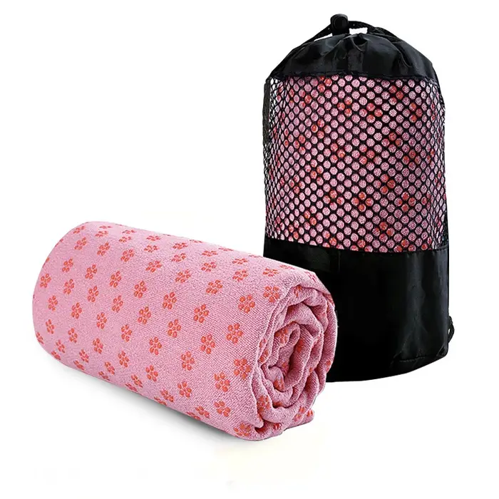 Serviette de yoga antidérapante