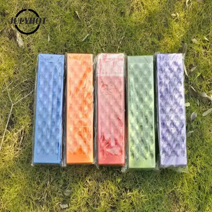 Tapis de massage nid d'abeille pliable en 4 parties en XPE