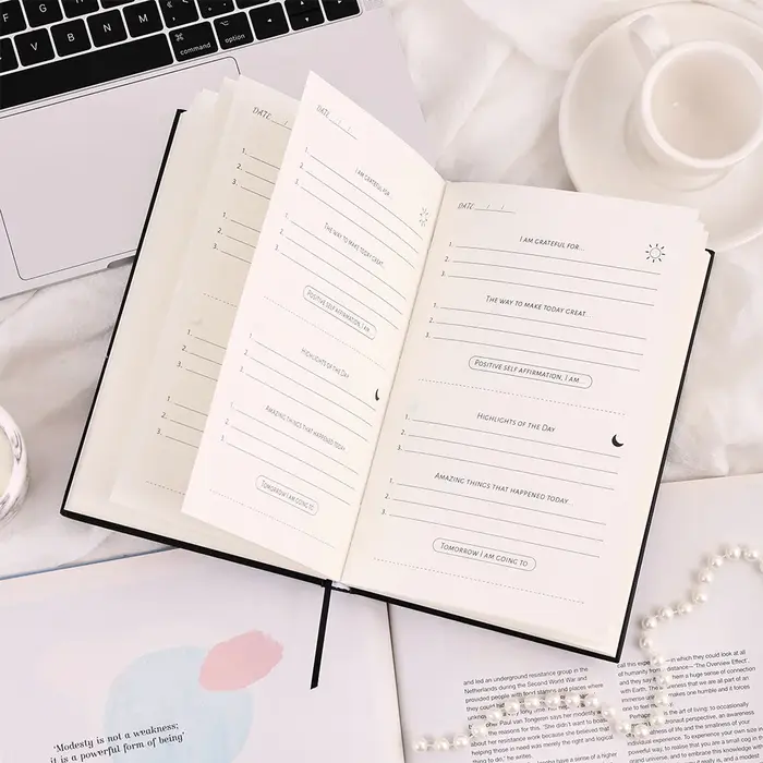 Journal de gratitude quotidien