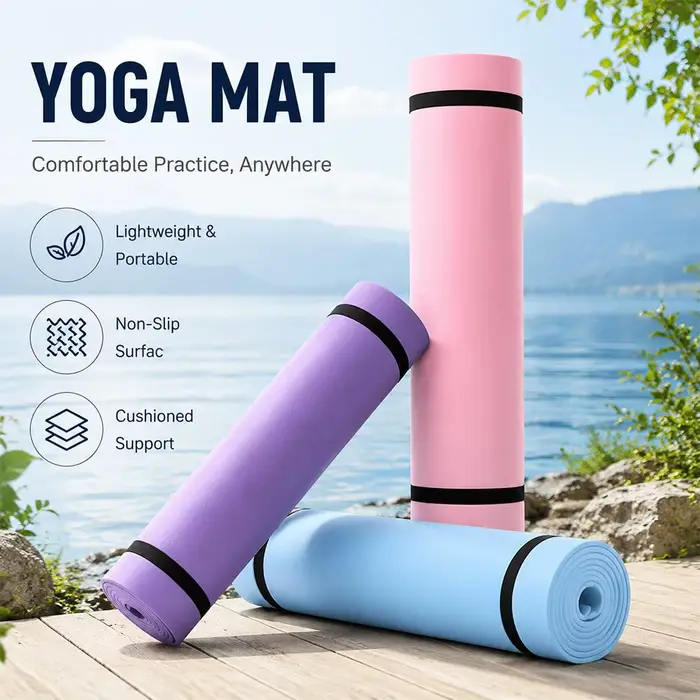 Tapis de yoga épais en EVA