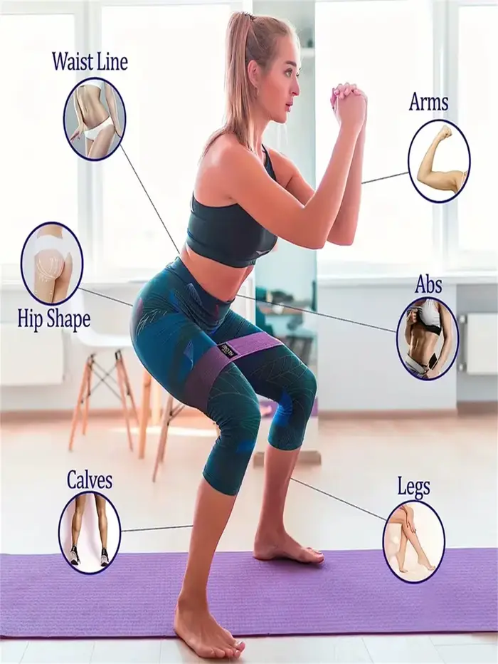 Bandes élastiques pour pilates et yoga