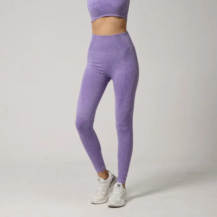 WAREBALL sans couture femmes énergie Leggings Fitness course pantalons de Yoga taille haute Leggings