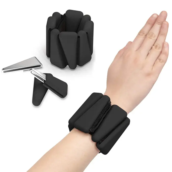 Pilates avec poids |   Poids pour poignets et chevilles pour femmes |   Bracelets lestés |   4 lb ch