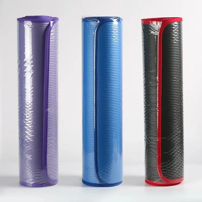 Tapis de yoga extra épais de 10 mm pour débutants