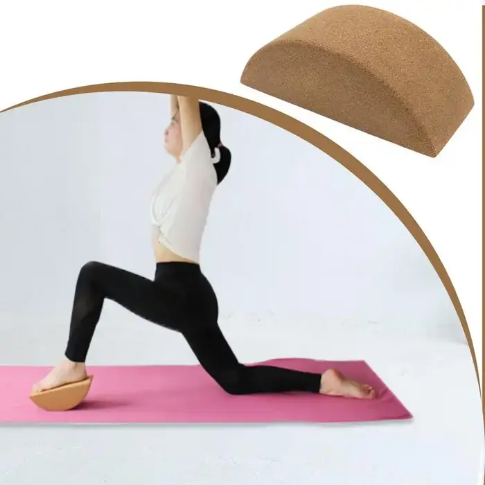 Briques d'exercice de yoga en liège naturel