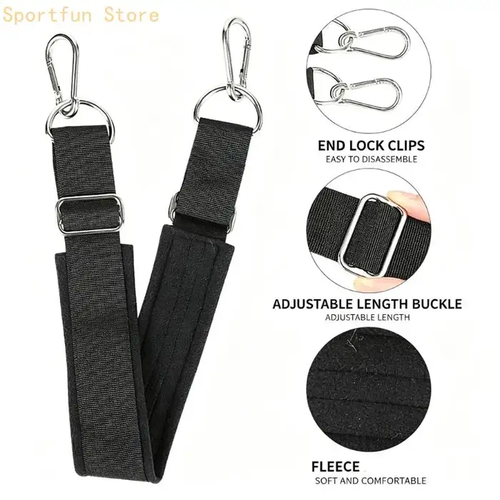 Bande résistance réglable en tissu pour entraîneur pieds, pour les Routines Pilates en intérieur X7JD