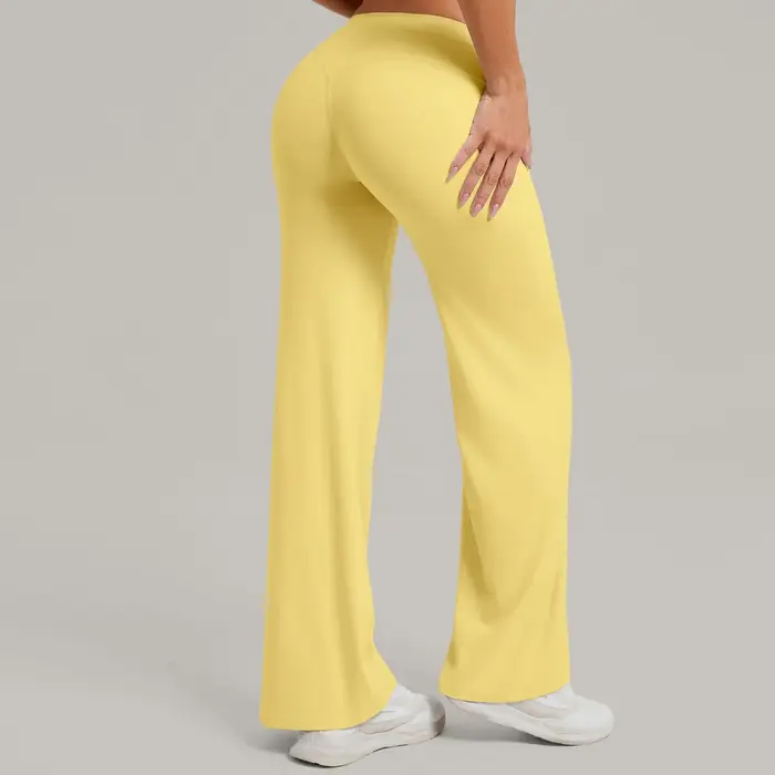 Pantalons de yoga droits pour femmes