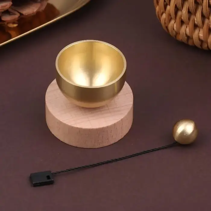Ensemble de bols chantants miniatures pour le yoga et la méditation