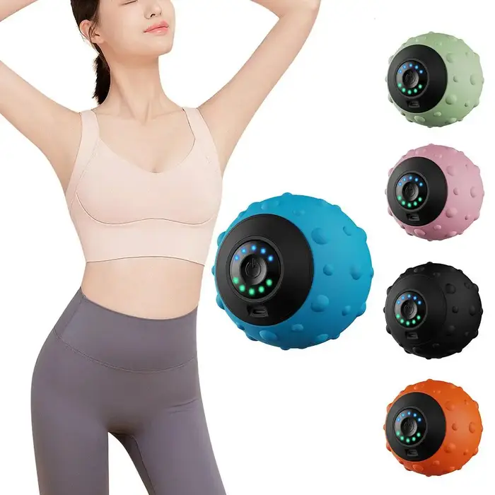 Balle de massage vibrante pour la récupération musculaire
