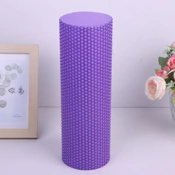 Nouveau rouleau de yoga rond en mousse EVA pour exercices de Pilates, entraînements à domicile améli