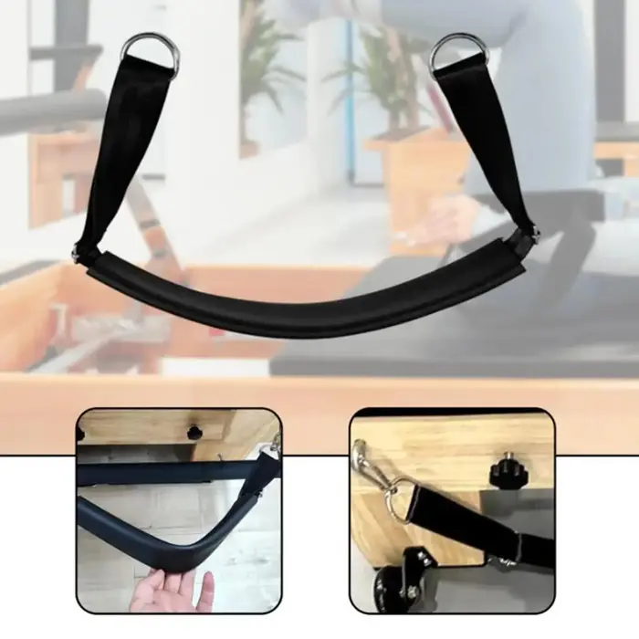 Sangle de Pilates Reformer à longueur réglable, équipement d'entraînement portable pour femmes, kit d'accessoires de yoga et de Pilates