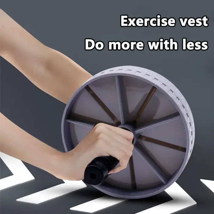 Nouvelle Roue d'Exercice Abdominale pour Musculation, 1 Pièce, Rouleau d'Exercice Abdominal Silencie