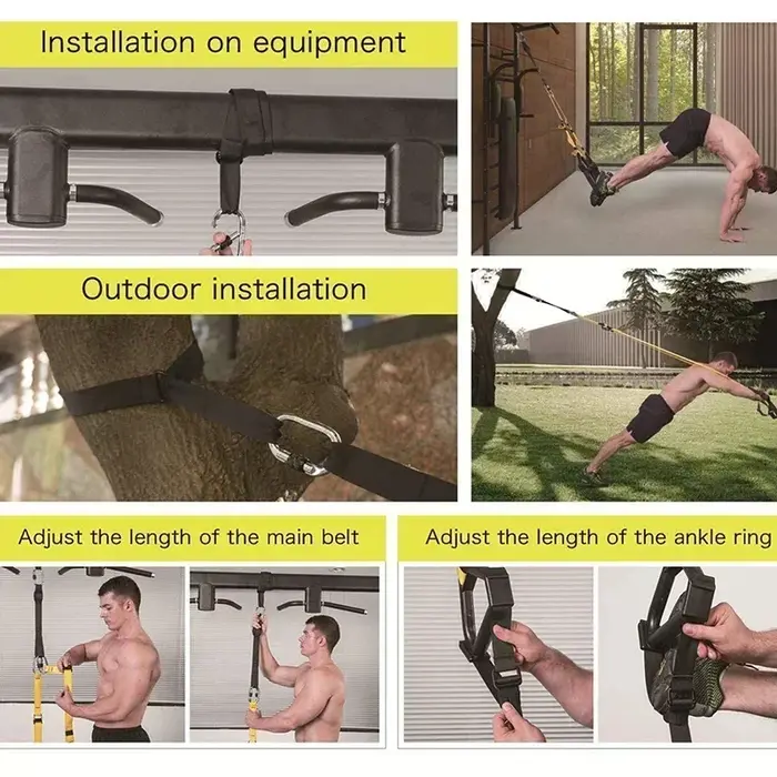 Trx – entraînement de Suspension avec sangle de Tension