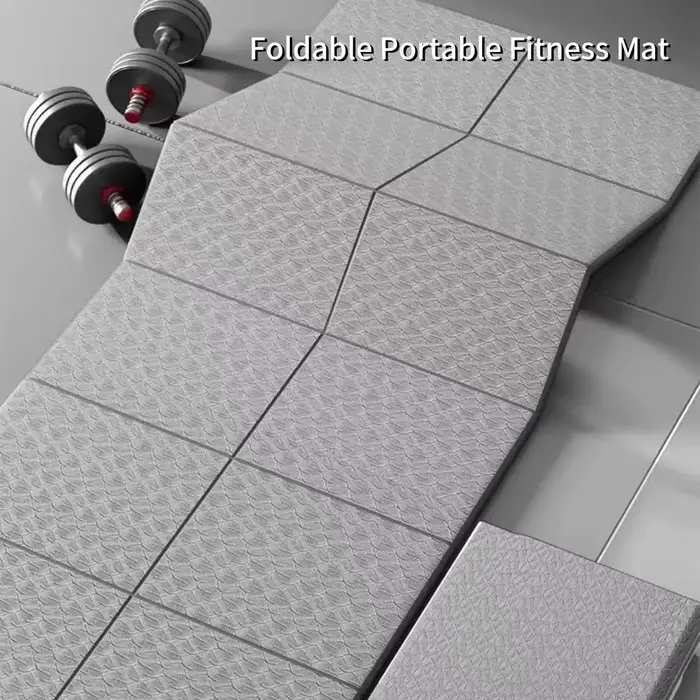 Tapis de yoga pliable et léger