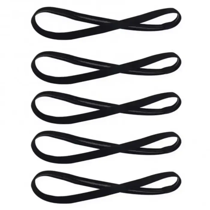 5/10 pièces couleur bonbon femmes hommes Yoga bandes de cheveux Sport bandeau filles Sport anti-déra