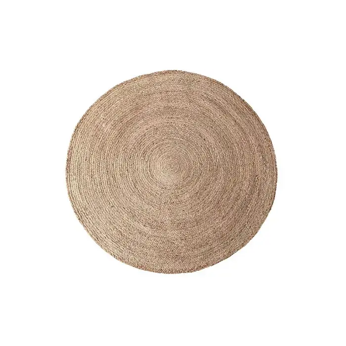 Tapis ronds tissés 100%