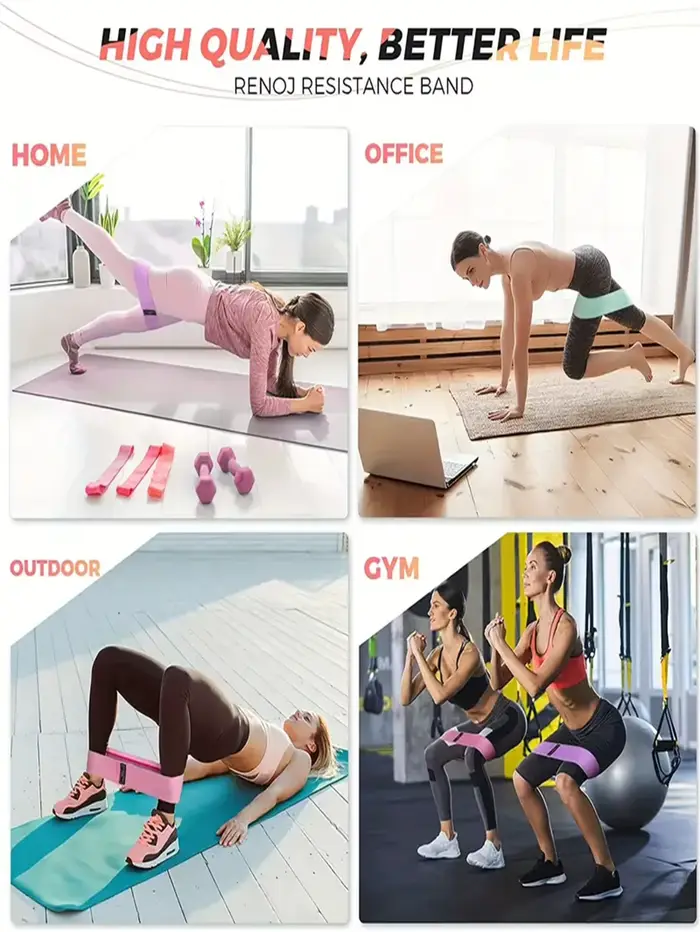 Bandes élastiques pour pilates et yoga