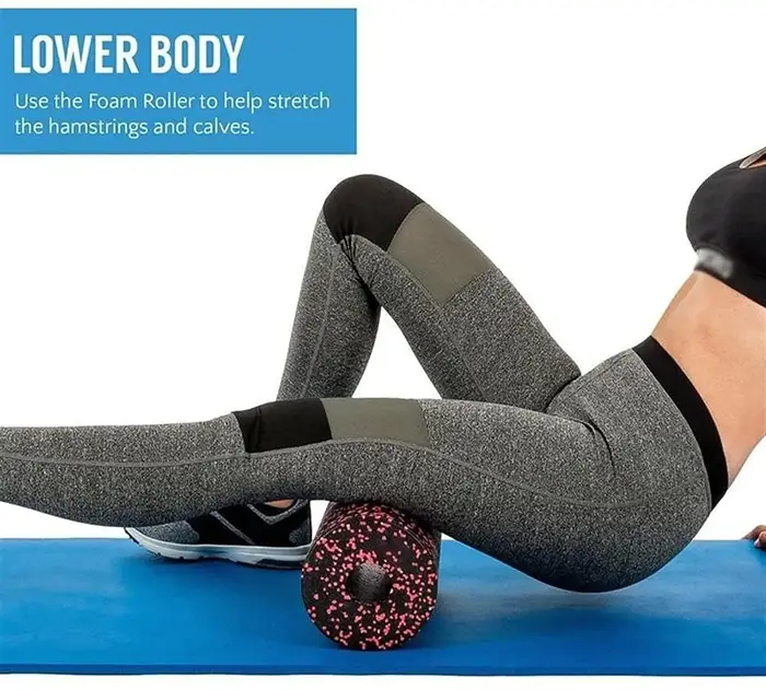 Rouleau de Pilates en mousse haute densité pour fitness