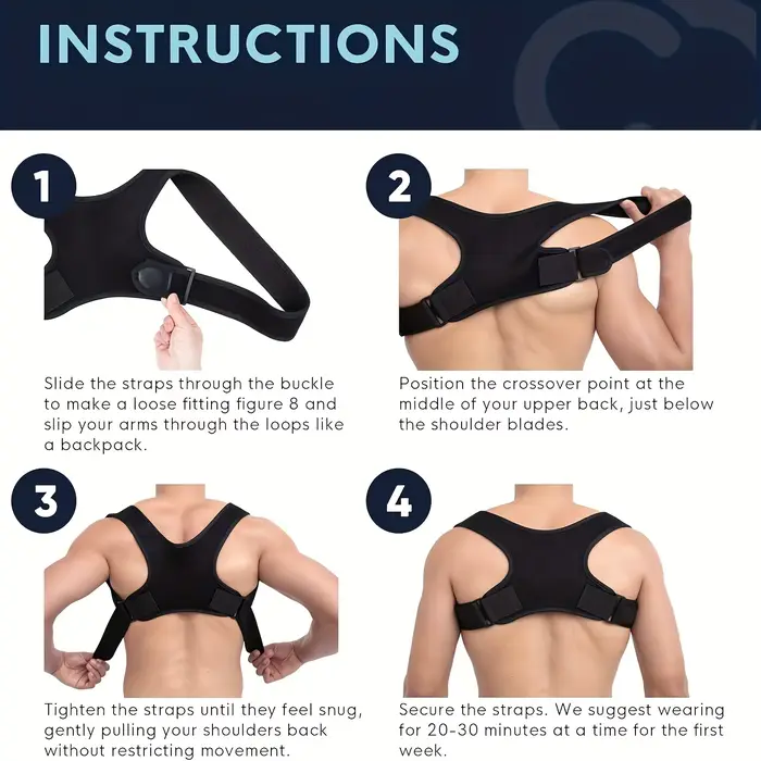 Correcteur de Posture réglable