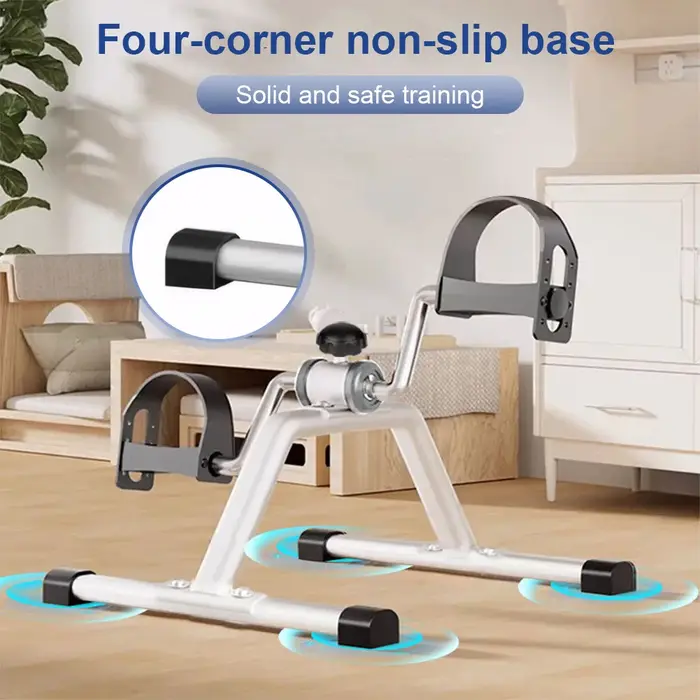 Mini pédalier pliable avec résistance réglable