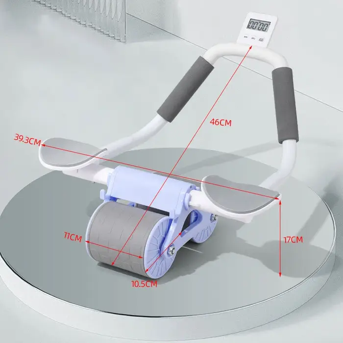 Support de coude à rebond automatique, roue Ab Portable antidérapante pour débutant, équipement de F