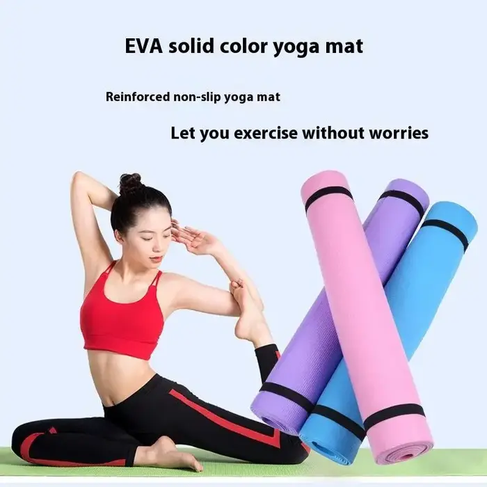 Tapis de Yoga en mousse confortable EVA