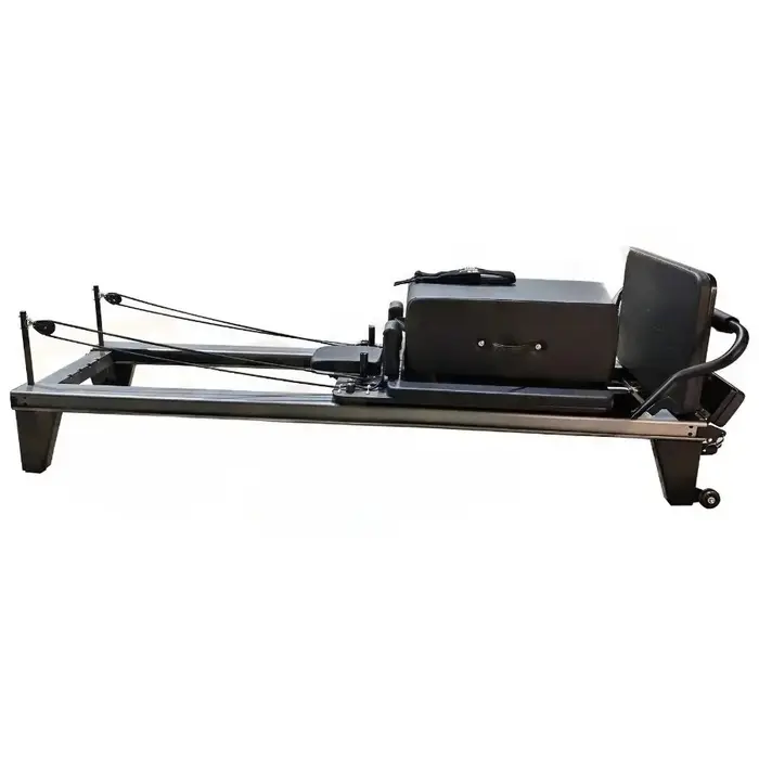 Reformer Pilates Commercial Professionnel en Aluminium pour Studio – Amincissement Corporel et Exercice Commercial