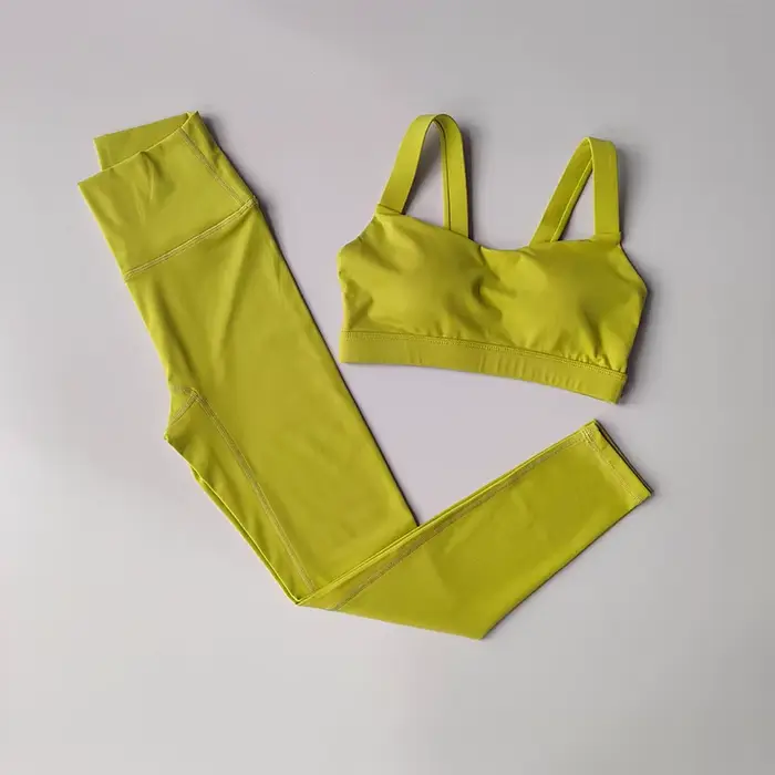 Ensemble de Yoga sans couture pour femmes