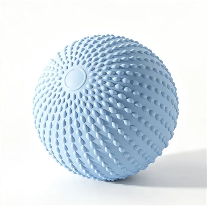 Ballon de massage à picots de 25 cm en PVC pour Pilates, ballon de yoga pour femmes, ballon d'exercice du plancher pelvien, ballon de récupération post-partum, ballon de fitness pour entraînement du t