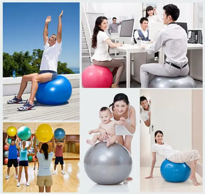 20CM nouveau Yoga Pilates balle exercice gymnastique Fitness équilibre gymnase Core intérieur formation Mini balles petite thérapie améliore