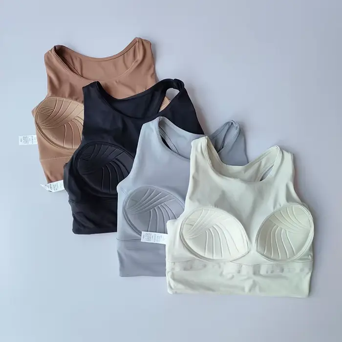 Soutien-gorge de Yoga pour femmes, Fitness, soutien-gorge de gymnastique à fort Impact, coussinet pu