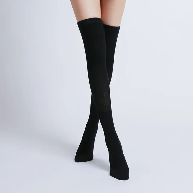 Chaussettes de Yoga à Tube Long pour femmes