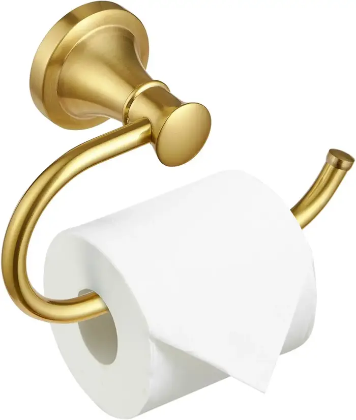 Porte-papier hygiénique chromé