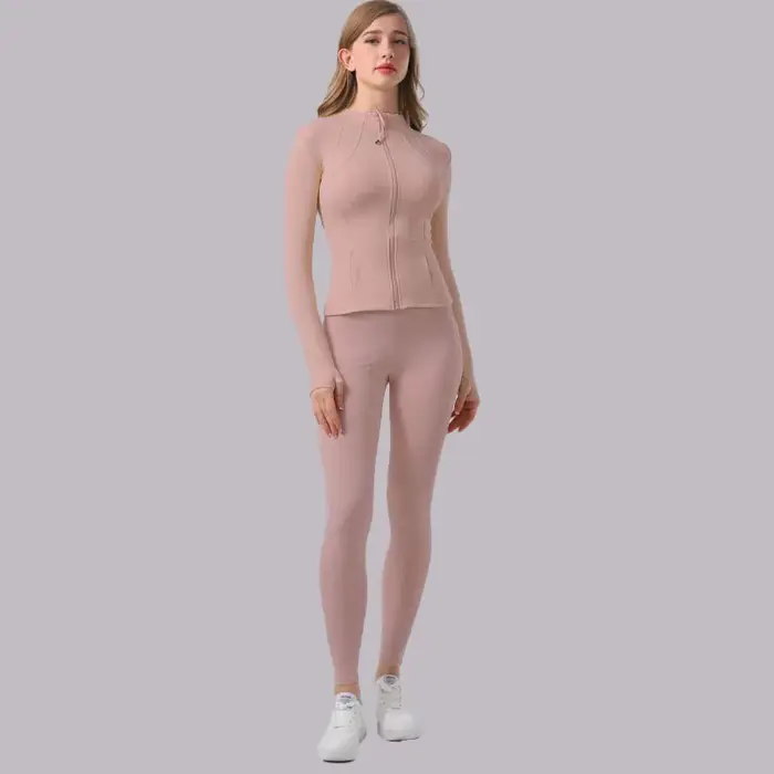 Ensemble d'entraînement de Yoga et Pilates pour femmes, ajustement professionnel, adapté aux entraînements en salle de sport, de course en plein air et multi-scènes