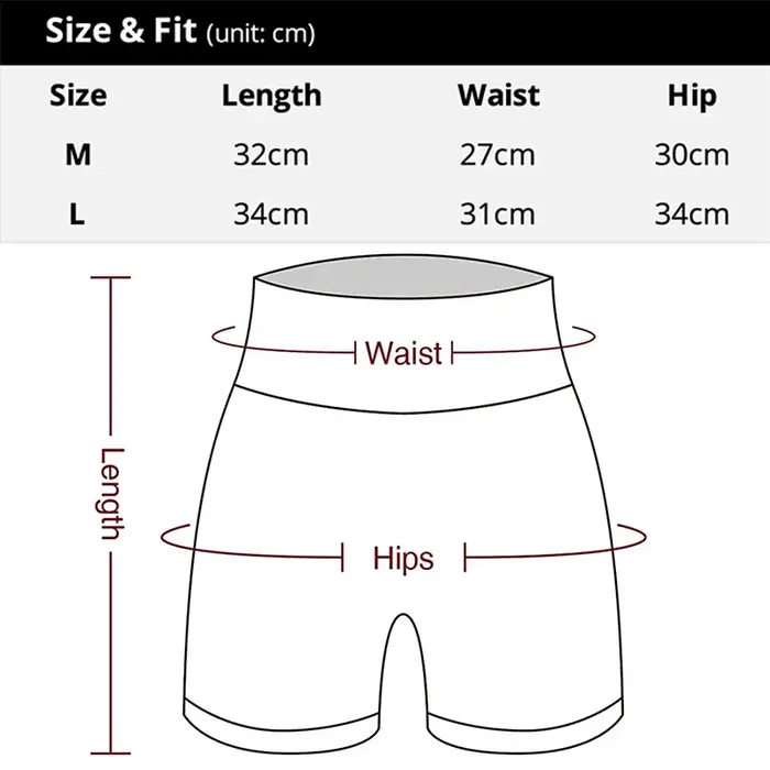 Femmes Yoga Shorts taille haute
