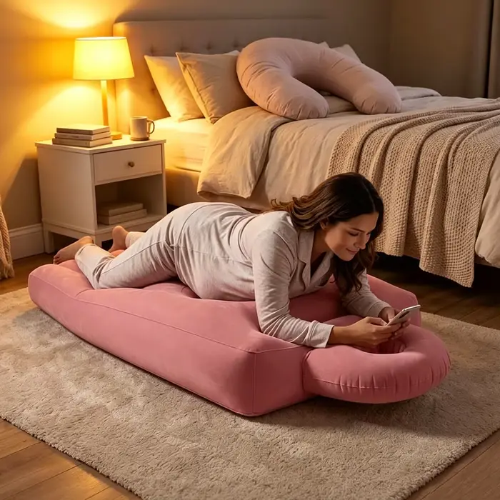 Coussin de grossesse gonflable, tapis de yoga pour femmes enceintes, matelas gonflable, coussin de maternité, coussin de lit pour dormir