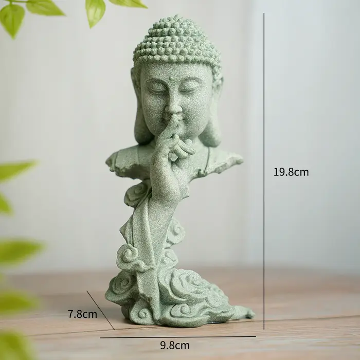 Statue de bouddha pour la méditation domestique