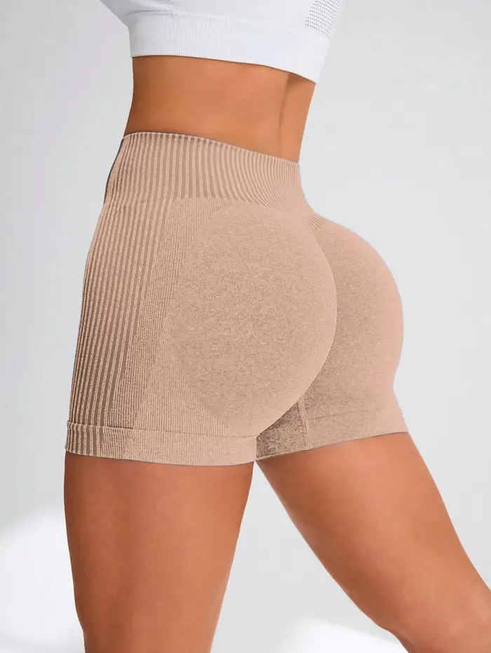 Short d'entraînement taille haute pour femmes