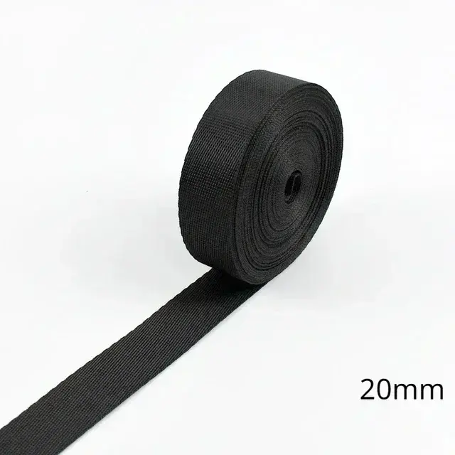 Sangle en Nylon noir 5M 10-100mm