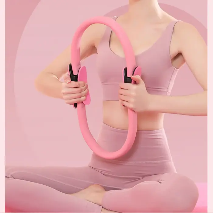 Yoga Pilates anneau cercle magique femmes résistance entraînement à domicile dos jambes minces façonnage post-partum