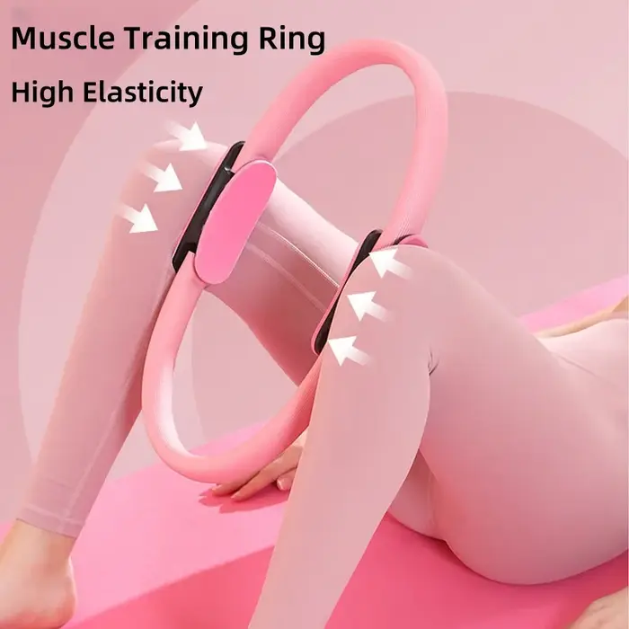 Anneau de Pilates Yoga Fitness cercle magique plancher pelvien entraînement musculaire ouvert beau