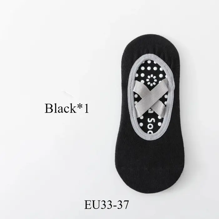 Pilates Yoga chaussettes antidérapantes femme