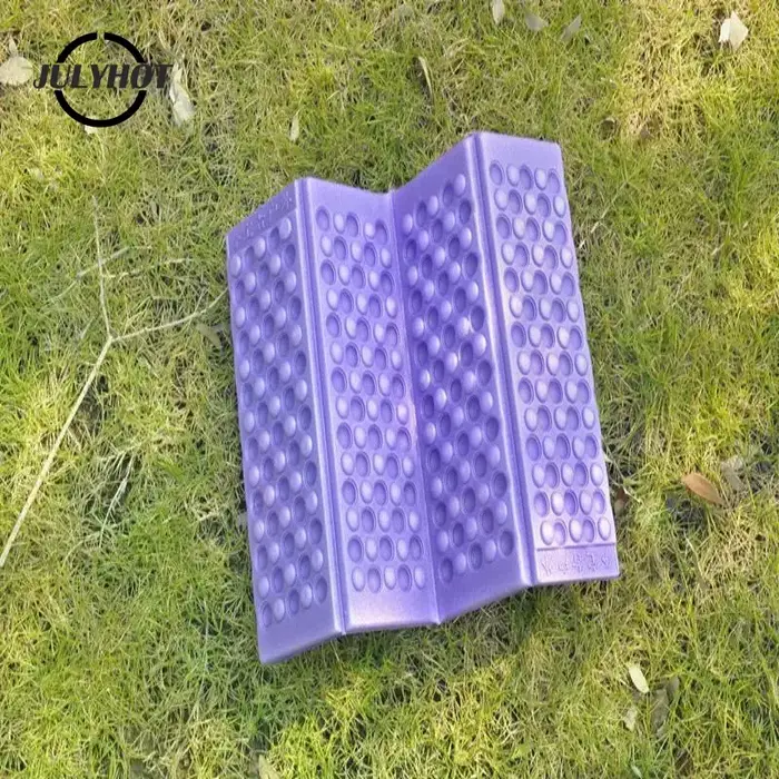 Tapis de massage nid d'abeille pliable en 4 parties en XPE