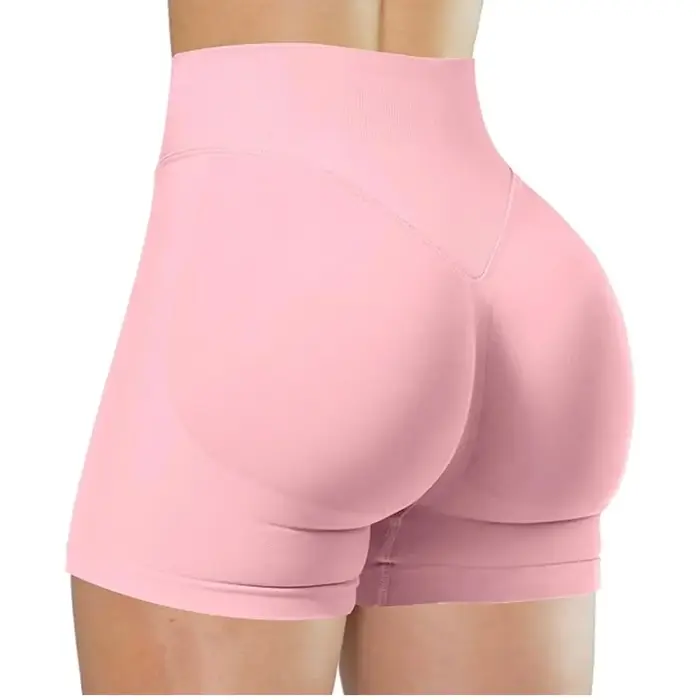 Short de Yoga taille haute pour femmes, pantalon de course, de Fitness, à la mode et Sexy, couleur u