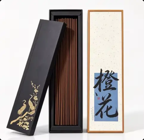 Ensemble de bâtonnets d'encens naturels de style japonais