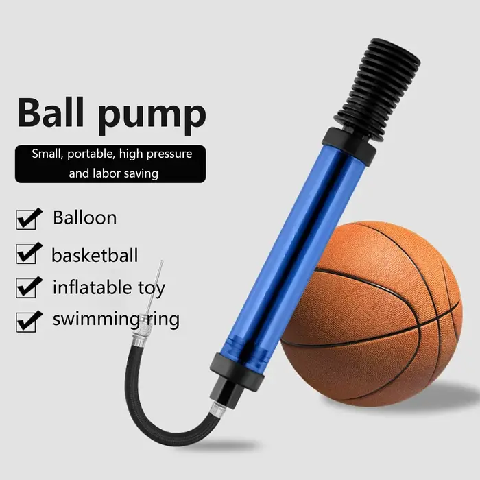 Pompe à air portable multifonction pour ballons de basketball et de football