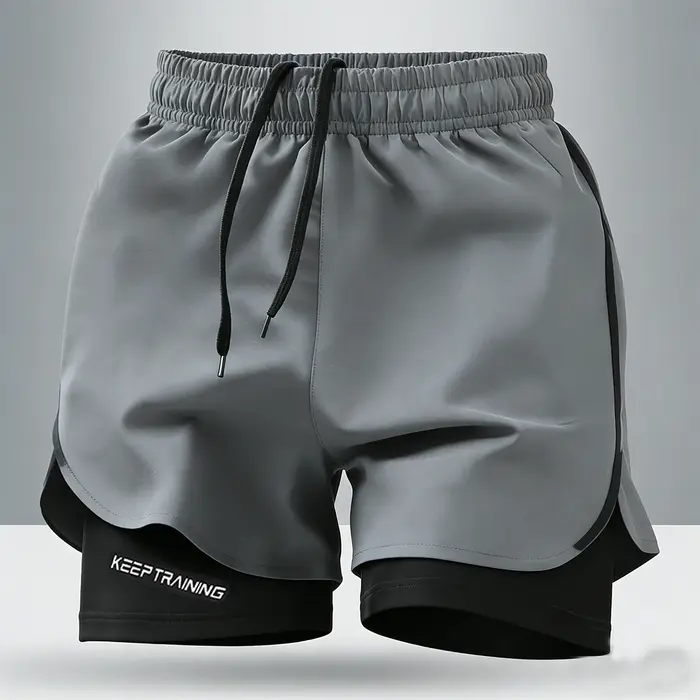 Short multicolore pour hommes