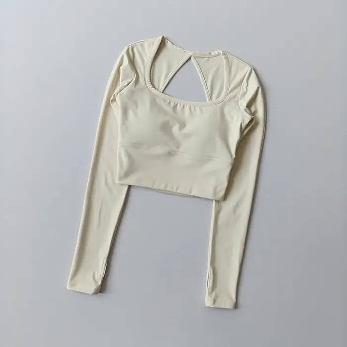 Vêtements de Yoga avec coussinets de poitrine pour femmes