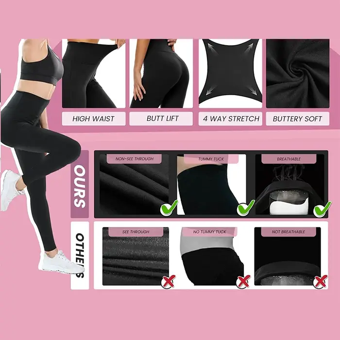 Femmes Sport Leggings Fitness Running Taille Haute Nu Sentiment Push Up Pantalon De Yoga Gym Fille C